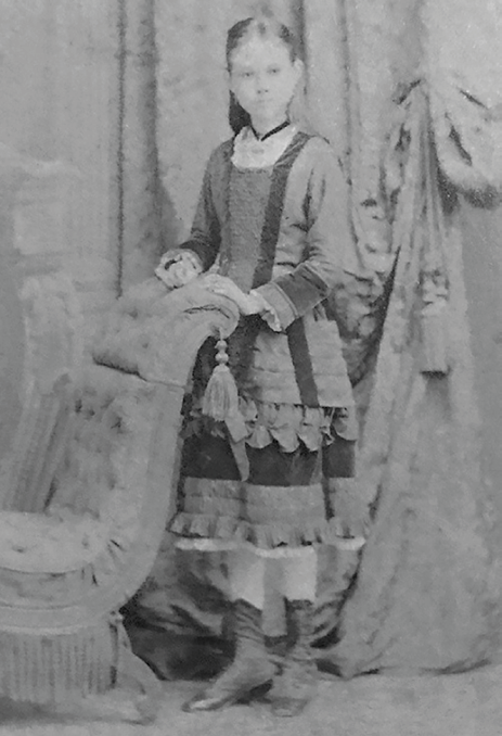 Adèle Verhelst als kind