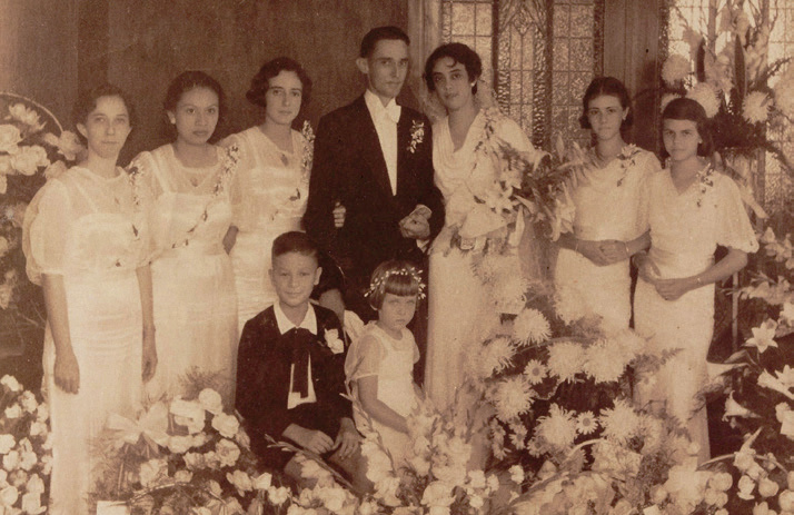 Bruiloft WG Th van IJzeren en Pauline G Verhelst