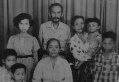 Louis Verhelst en familie